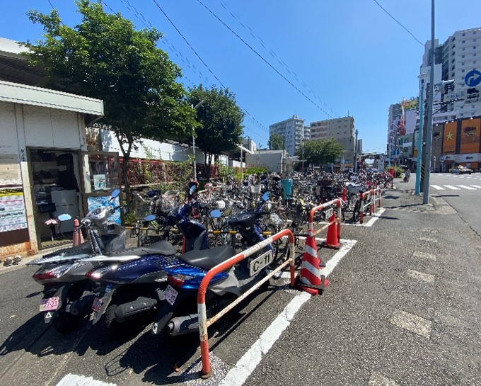 川崎大師駅周辺自転車等駐車場第1施設の写真